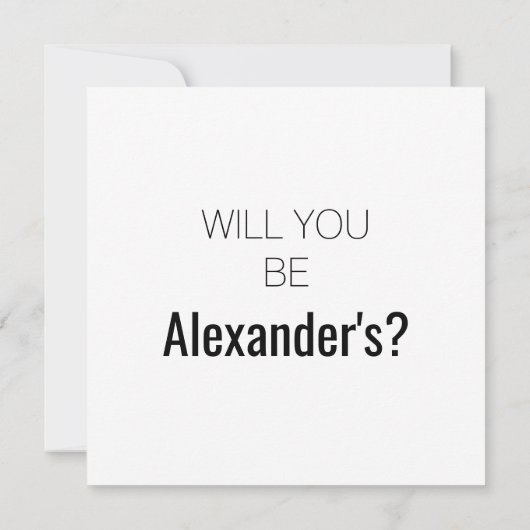 Die besten Freunde werden zu Gott Gefragt, um Einladung (Rückseite)