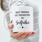Die besten Freunde werden zum Godvatvorschlag befö Kaffeetasse