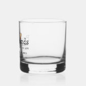 Die besten Freunde Whiskyglas (Links)