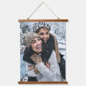 Die besten FreundeErstellen Sie Ihr eigenes Foto Wandteppich Mit Holzrahmen (Vorderseite)