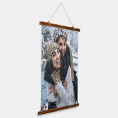 Die besten FreundeErstellen Sie Ihr eigenes Foto Wandteppich Mit Holzrahmen (Gewinkelt)