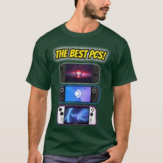 Die besten Gaming-PCs Mädchen Retro T-Shirt (Vorderseite)