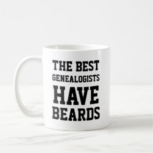 Die besten Genealogen haben Bärte Kaffeetasse