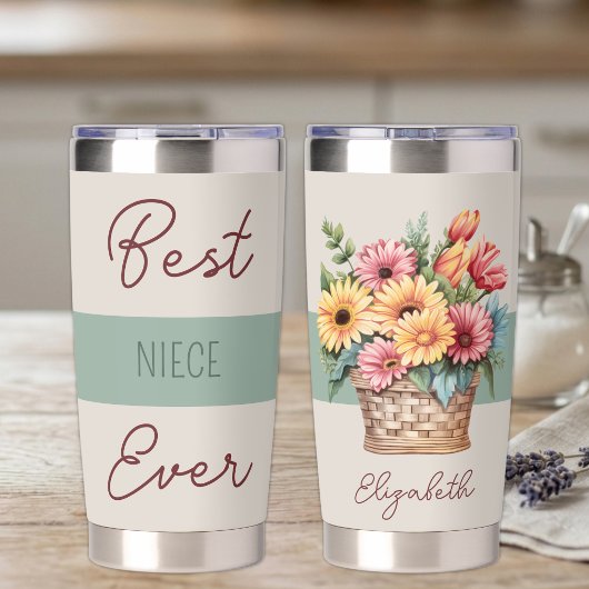 Die besten gerbernen Blume je Thermobecher