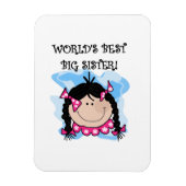 Die besten Geschenke der Black Hair World Magnet (Vertikal)