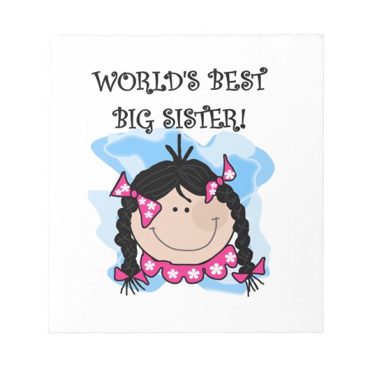 Die besten Geschenke der Black Hair World Notizblock (Vorderseite)