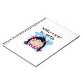 Die besten Geschenke der Black Hair World Notizblock (Linke Seite)