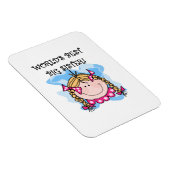 Die besten Geschenke der Blond World Magnet (Rechte Seite)