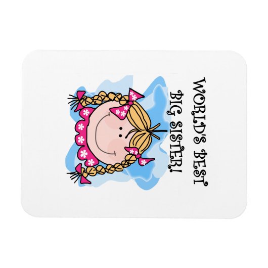 Die besten Geschenke der Blond World Magnet (Horizontal)