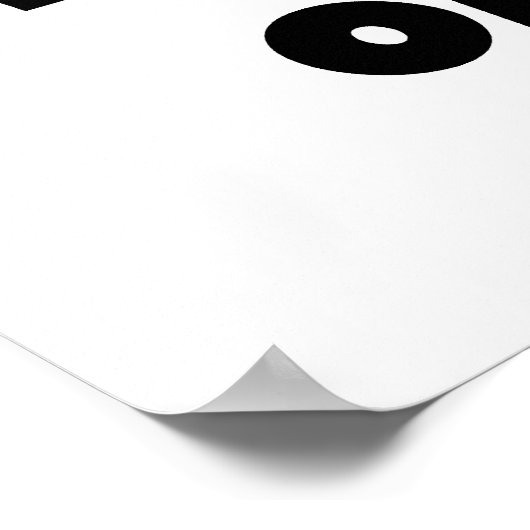 Die besten Geschenke der Welt aus Oma, Schwarz ode Poster (Ecke)