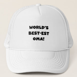 Die besten Geschenke der Welt aus Oma, Schwarz ode Truckerkappe