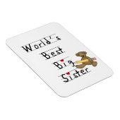 Die besten Geschenke der Welt Magnet (Rechte Seite)