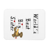 Die besten Geschenke der Welt Magnet (Horizontal)