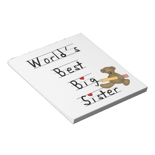 Die besten Geschenke der Welt Notizblock (angewinkelt)