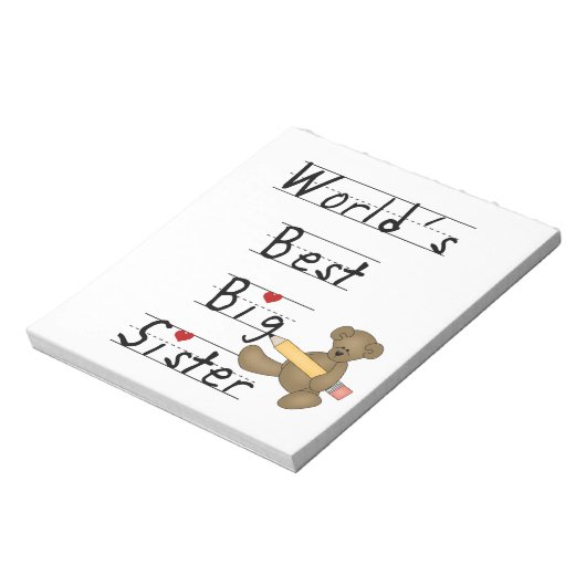 Die besten Geschenke der Welt Notizblock (Rotiert)