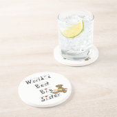 Die besten Geschenke der Welt Untersetzer (Seite)