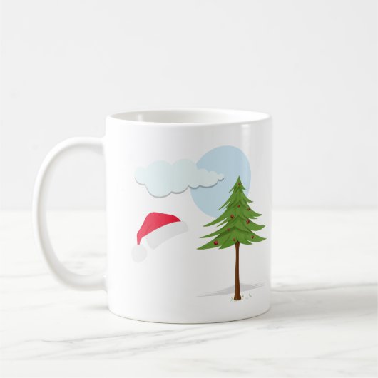 Die besten Geschenke rund um einen Weihnachtsbaum Kaffeetasse (Links)