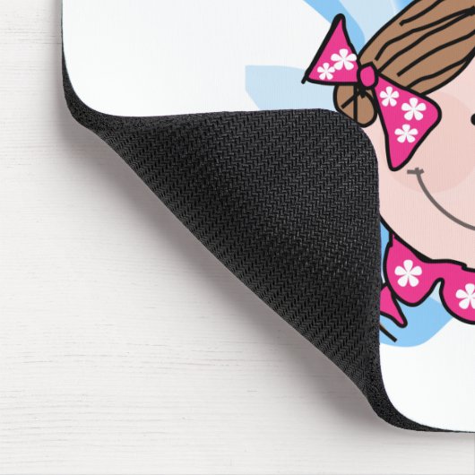 Die besten Geschenke und Geschenke der brünetten W Mousepad (Ecke)