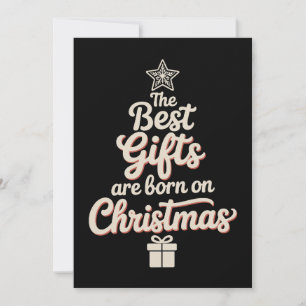 Die besten Geschenke werden an Weihnachten Geburts