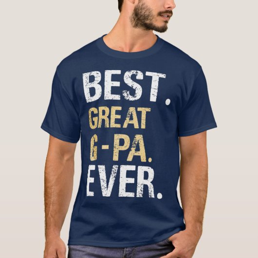 Die besten GPa-Geschenke von Grandson T-Shirt (Vorderseite)