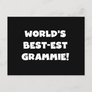 Die besten Grammy White T - Shirt und Geschenke de Postkarte