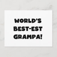 Die besten Grampa-T - Shirt der Black Text World g