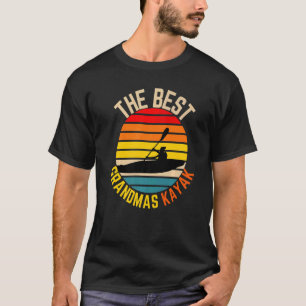 Die besten Grandmas Kayak Granny Kayaking Nana Vin T-Shirt