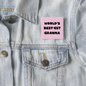 Die besten Granma Schwarz und Weiß der Welt Button (Beispiel)