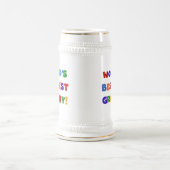 Die besten Granny-Bright-Farben der Welt Bierglas (Mittel)