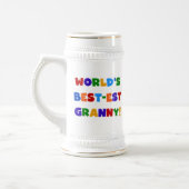 Die besten Granny-Bright-Farben der Welt Bierglas (Links)