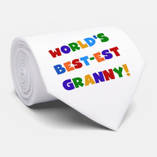 Die besten Granny-Bright-Farben der Welt Krawatte (Gerollt)