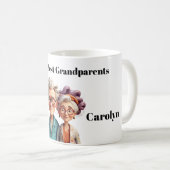 Die besten Großeltern der Welt - Cartoonish & lust Kaffeetasse (VorderseiteRechts)