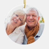 Die besten Großeltern der Welt - Definition-Foto Keramik Ornament (Vorne)