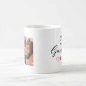 Die besten Großeltern Weihnachts-Foto Kaffee-Tasse Kaffeetasse (Mittel)