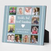 Die besten Großkinder der Welt 12 Foto Blue Fotoplatte (Seite)