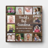 Die besten Großkinder der Welt 12 Foto Wood Fotoplatte (Vorderseite)