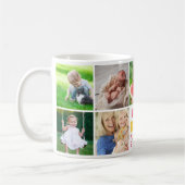 Die besten Großkinder der Welt 9 FotoCollage Kaffeetasse (Links)