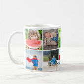 Die besten Großkinder der Welt 9 FotoCollage Kaffeetasse (Links)