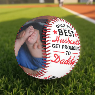 Die besten Husbands werden zu Daddy Personalisiert Baseball
