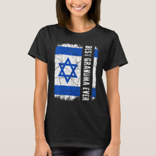 Die besten Israelis Oma je Israel Flaggen Mutter's T-Shirt