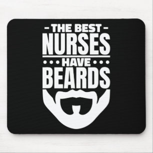 Die besten Krankenschwestern haben Bezeichnungen Mousepad