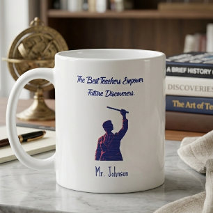 Die besten Lehrer befähigen zukünftige Entdecker d Kaffeetasse