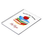 Die besten Lehrer der Welt Personalisiert Moderne Notizblock (Linke Seite)