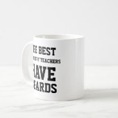 Die besten Lehrer für Geometrie haben Bärte Kaffeetasse (Vorderseite Links)