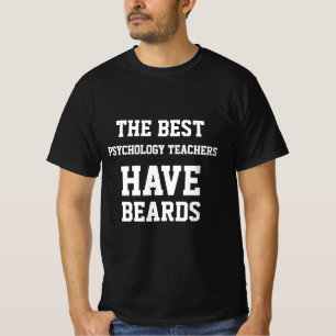 Die besten Lehrer für Psychologie haben Bärenmuste T-Shirt