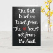 Die besten Lehrer Karte (Gelbe Blume)