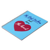 Die besten Lehrer lehren aus dem Herzen Notizblock (Linke Seite)