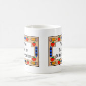 Die besten Lehrer sind 6. Grad-Lehrer Kaffeetasse (Mittel)