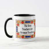 Die besten Lehrer sind deutsche Lehrer Tasse (Links)