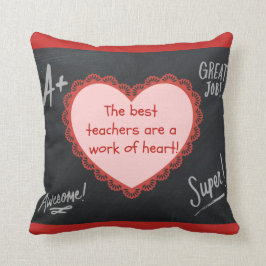 Die besten Lehrer werfen das Kissen